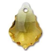 Swarovski  Baroque -22mm-Lt. Topaz