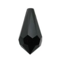 Swarovski Drops (6000) 13x6.5 mm-Jet