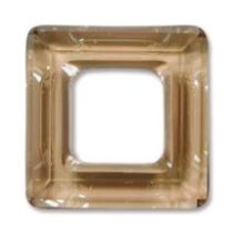  Cosmic Squares (4439) - 20 mm Crystal Golden Shadow