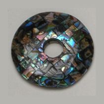 Paua Donut(back to back) 40mm
