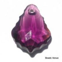 Swarovski  Baroque(6090) -22mm  Amethyst