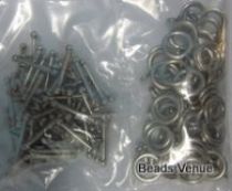  Toggle Clasp -14 X 24MM Ant.Sil.- Wholesale Pack
