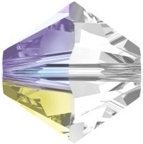 Swarovski  Bicone 5328- 4 mm - Crystal Shimmer 