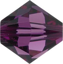 Swarovski  Bicone 5328-6mm-Amethyst