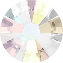 Swarovski 2028 Flat Back SS- 30(6.5mm) Glue-On- Crystal AB
