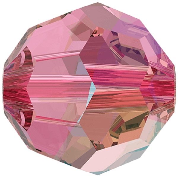 Swarovski Crystal 5000 Round -8mm- Rose Shimmer- 288 Pcs
