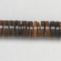 Brown pen heishe 7-8mm App.24