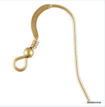 Gold Filled (14k)Earwire W/Coil & Ball(3mm) - Wholesale Pack