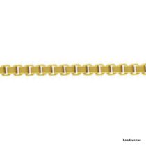 Gold Filled(14k) Box Chain(0.85mm)- 50 cms.