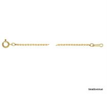 Gold Filled(14k) Rollo Chain(1.1mm)- 45 cms.
