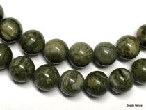 Russian Serpentine Beads Round- 6mm - 40 cms. Strand