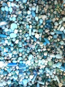 Mix Glass Beads -Turquoise