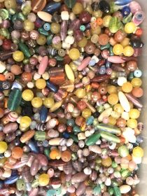 Assorted Glass Beads Mix-2.5 kg.(2500 gms.)