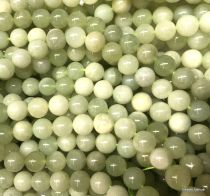 New Jade Beads Round -10mm- 40 cms . Strand