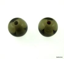 Glass beads Round-6mm- Smoky