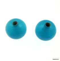 Glass Beads Round-6mm- Turquoise Blue(Translucent)