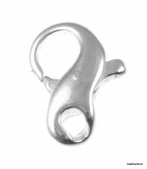 Sterling Silver Infinity Clasp 9.6 x 7.4mm