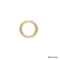 GOLD FILLED (14k) JUMP RING OPEN 20 G(0.76 X 5MM) - WHOLESALE PACK