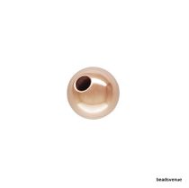 Rose Gold Filled(14k)Seamless Bead R-2mm w/0.9 mm hole 