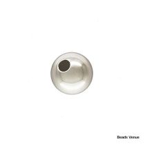 Sterling Silver Round Seamless Bead -3mm