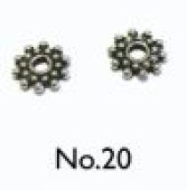 Sterling Silver Spacer Bead 8.5x1.5mm