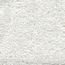 SEED BEAD 11/0 JAPANESE White Opaque (766)  Lustered