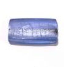  Foil Beads Rectangle 35x20mm-Sapphire Blue Colour