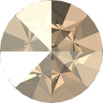 Swarovski Crystal Pointed Chaton 1185 -1.00 mm CRYSTAL GOLDEN SHADOW