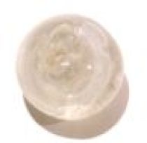  Foil Beads Round 14-16mm- Clear Crystal Colour