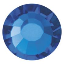 Preciosa® Crystal Flatback No hotfix - Cap.Blue DF - SS12 (3.1mm)-Wholesale