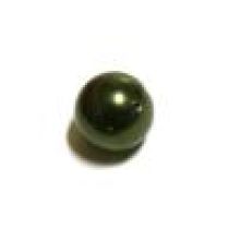 Swarovski Pearls Round -6mm Dark green