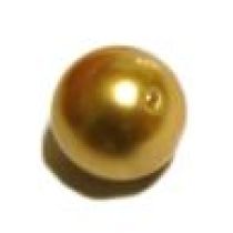 	
Swarovski Pearls Round -10 mm Bright Gold