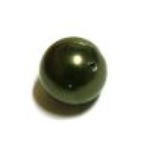 Swarovski Pearls Round -8 MM Dark Green