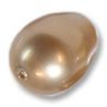 	
Swarovski Pearls Pear 11x8 mm - Powder Almond