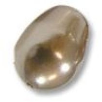 	
Swarovski Pearls Pear 11x8 mm  Bronze