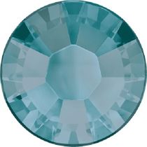 Swarovski Crystal Flatback Hotfix 2038 SS-8 ( 2.35mm) - Blue Zircon Satin (F)- 1440 Pcs