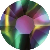 Swarovski Crystal Flatback Hotfix 2038 SS-8 ( 2.35mm) -ﾠCrystal Rainbow Dark(F)- 1440 Pcs