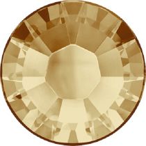 Swarovski Crystal Flatback Hotfix 2038 SS-8 ( 2.35mm) - ﾠLight Colorado Topaz (F)- 1440 Pcs