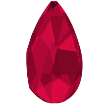 Swarovski Crystal Flatback No Hotfix 2303 Pear Flat Back (8.00x5.00mm) - Scarlet (F) - 144 Pcs