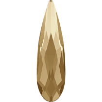 Swarovski Crystal Flatback No Hotfix 2304 Raindrop Flat Back (6.00x1.70mm) - Crystal Golden Shadow (F) - 360 Pcs
