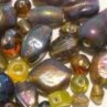 Mix Glass Beads AB/RB -Topaz