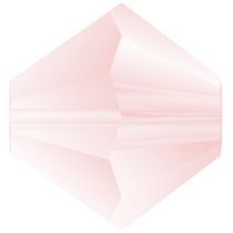 Preciosa® Crystal Bicone Beads Light Rose Matt - 6mm