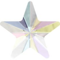 Swarovski Crystal Flatback Rivoli Star 2816- 5mm- Crystal AB