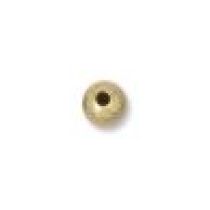 Vermail Gold Beads Round -4mm