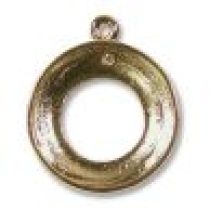  Cosmic Pendant Ring Finding w/one ring -20mm Gold Plated