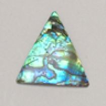 Paua Triangle 25mm