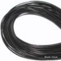 Greek Leather Cord -Round 3mm -Black -25 Mtrs.