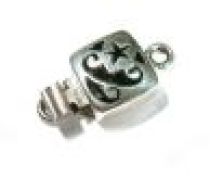 Sterling Silver Box Clasp 11X20MM