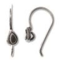 Sterling Silver Earwires 18mm
