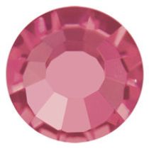 Preciosa® Crystal Flatback No hotfix - Ind.Pink DF - SS10 (2.8mm)-Wholesale